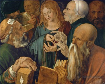 Albrecht Dürer œuvres - Christ parmi les docteurs Albrecht Dürer